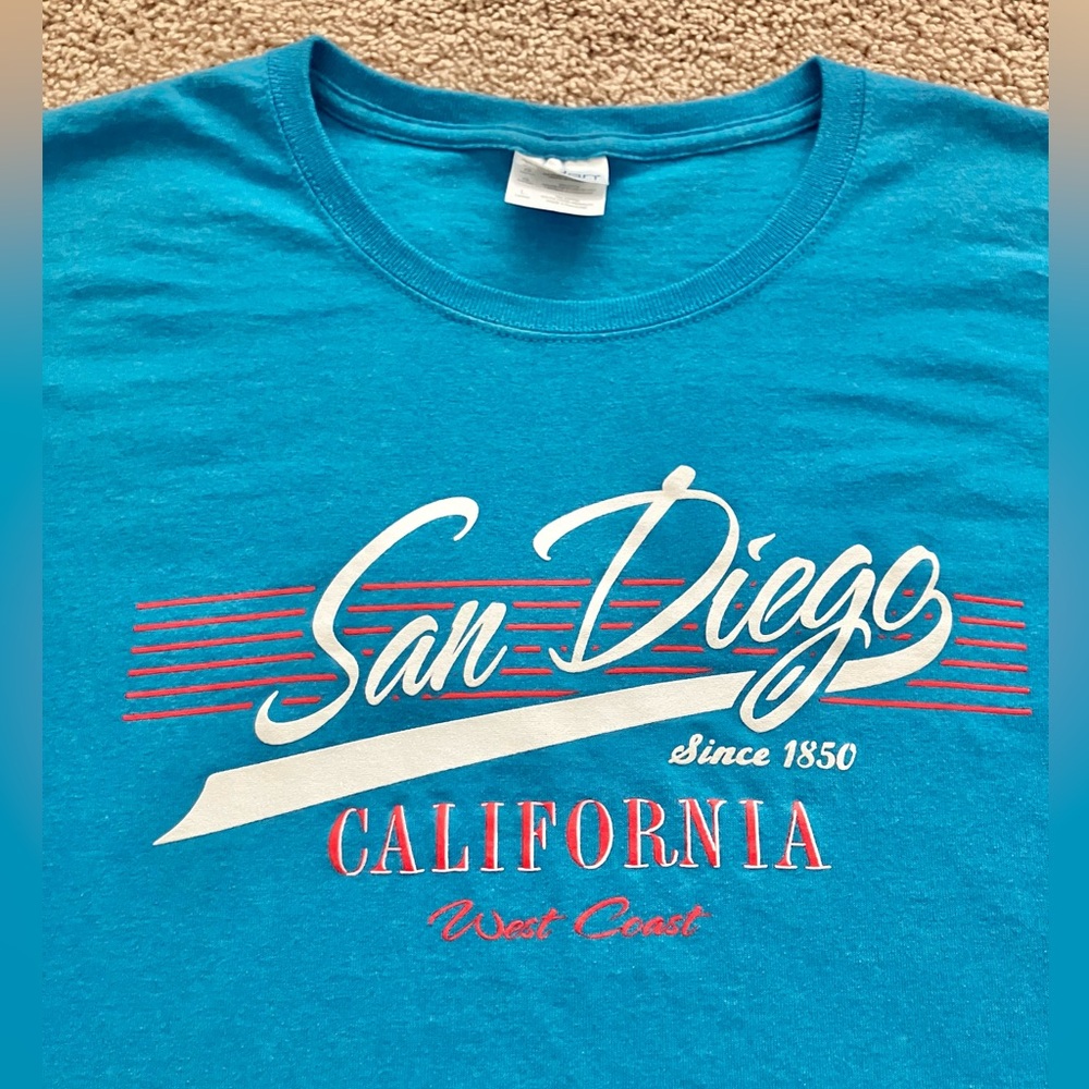Early 1990s San Diego California Vacation T Shirt Womens Large Vintage